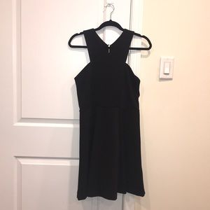 Express Cross-Neck A-Line Dress